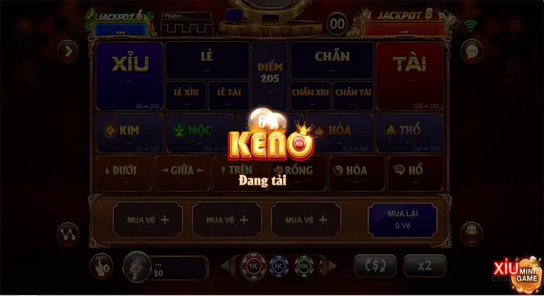 Keno lộc phát nhà game SUN WIN 1