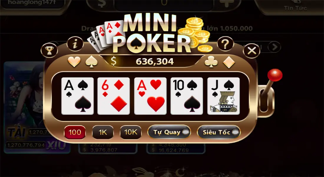 mini poker tải sunwin 1